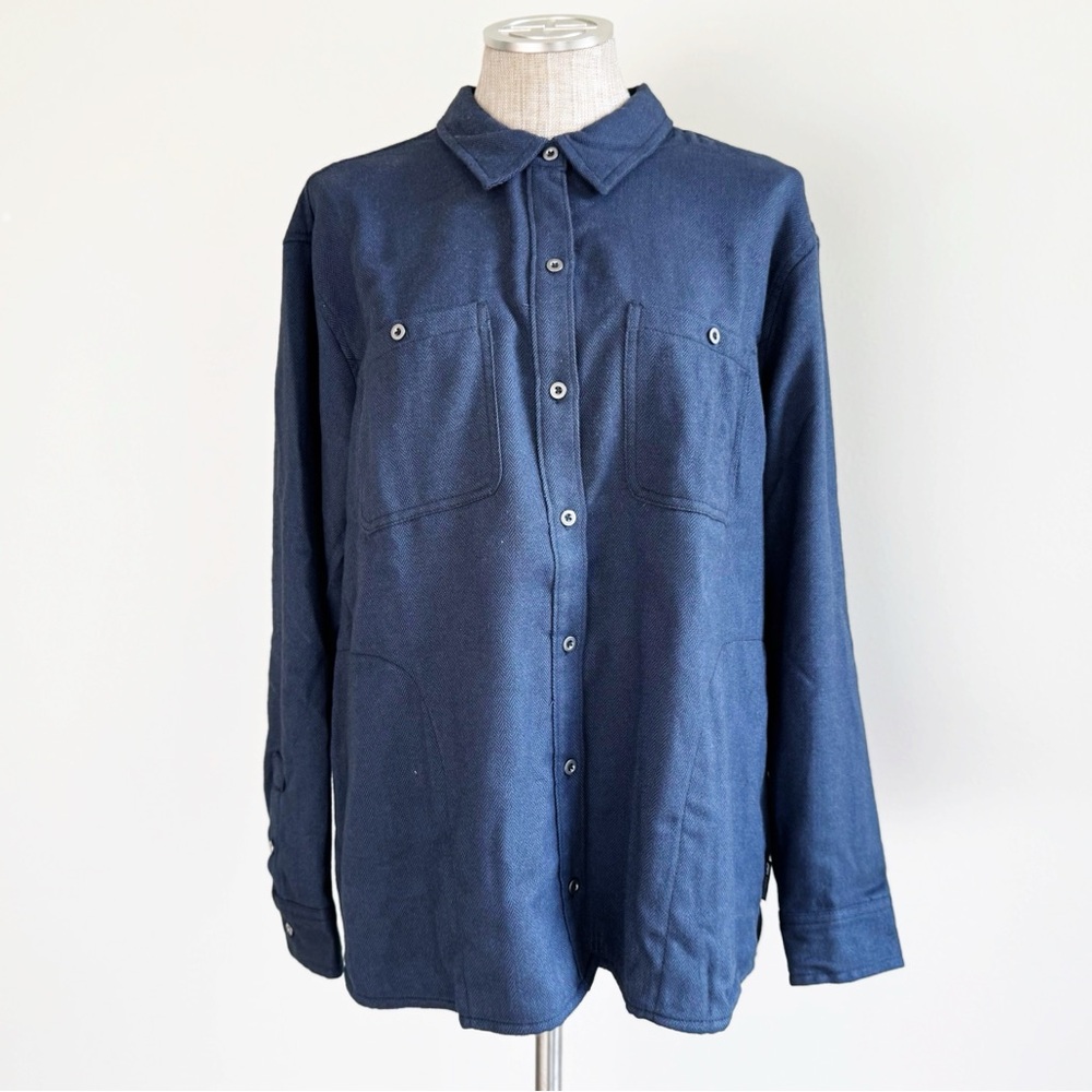 Outdoor Research Women’s Blue Flannel Shirt